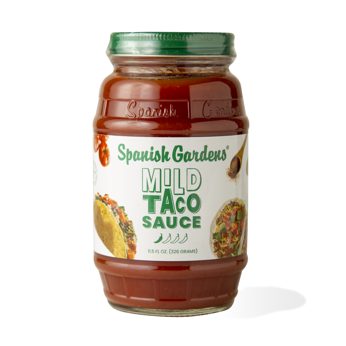 Mild Taco Sauce (11.5 oz) 6 pack Spanish Gardens Foods