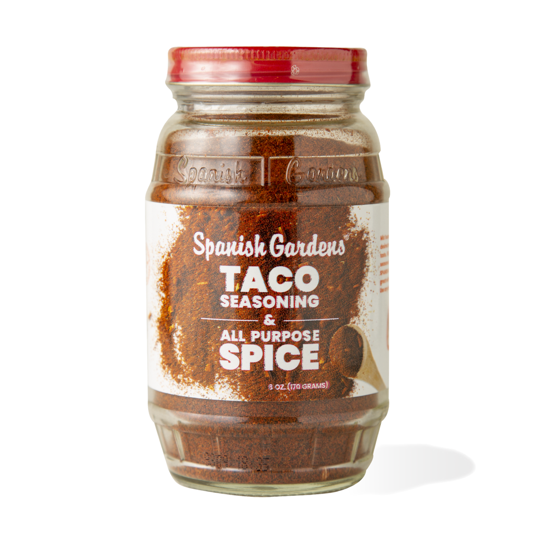 Taco Seasoning and All Purpose Spice (6 oz) 6 pack Spanish Gardens Foods
